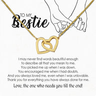 Best Friend Necklace - A Heartfelt Gift for Your Forever Friend - Larvincy