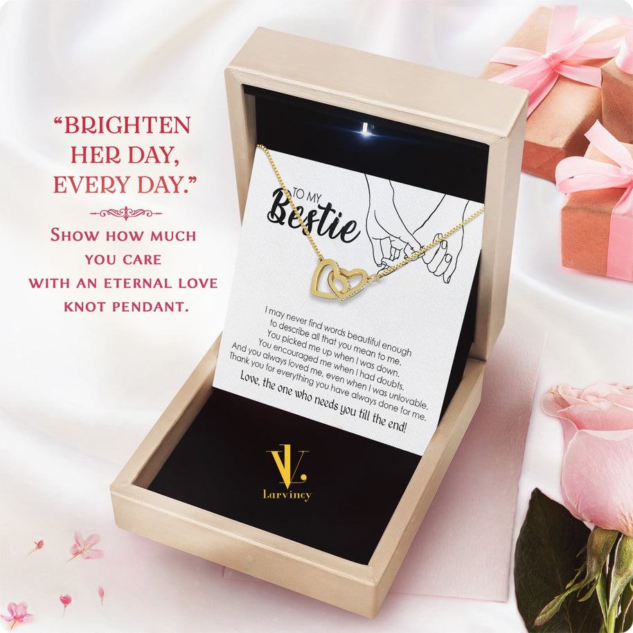 Best Friend Necklace - A Heartfelt Gift for Your Forever Friend - Larvincy