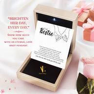 Best Friend Necklace - A Heartfelt Gift for Your Forever Friend - Larvincy