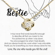 Best Friend Necklace - A Heartfelt Gift for Your Forever Friend - Larvincy