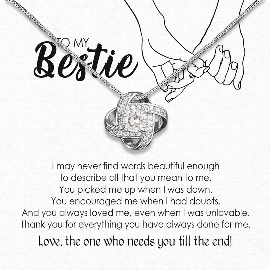 Best Friend Necklace - A Heartfelt Gift for Your Forever Friend - Larvincy
