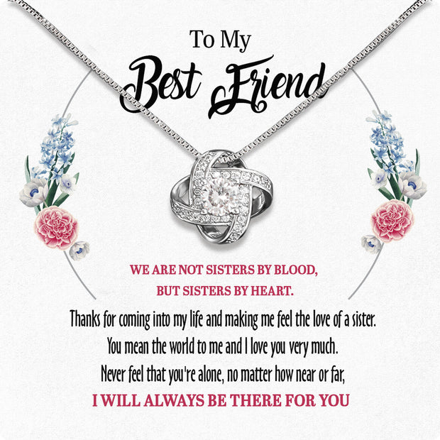 Best Friend Necklace - A Heartfelt Gift for Your Forever Friend - Larvincy