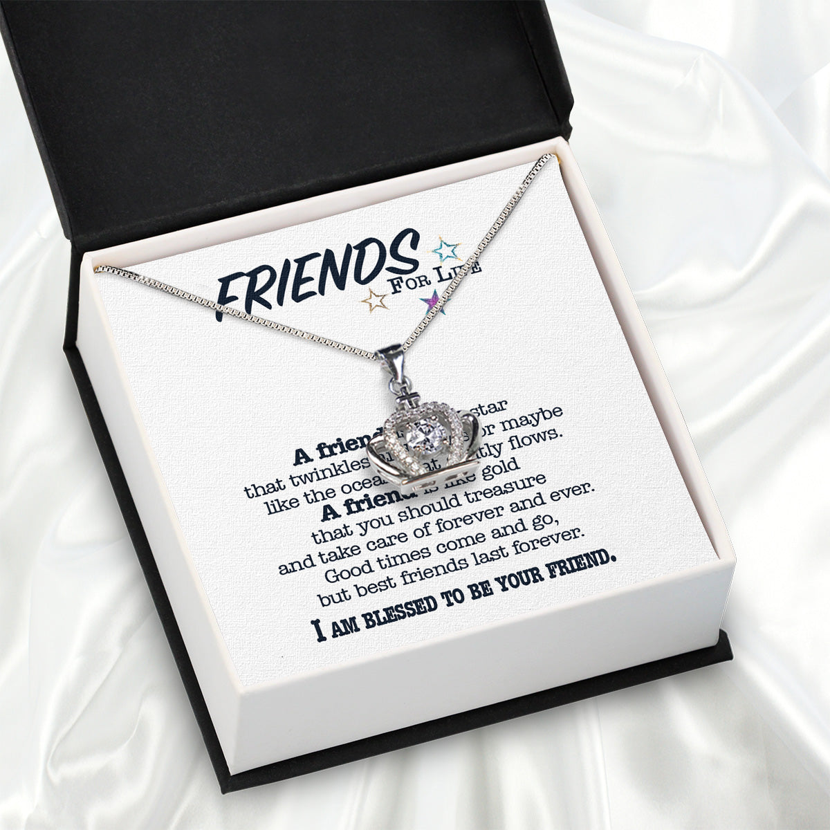 Best Friend Necklace - A Heartfelt Gift for Your Forever Friend - Larvincy