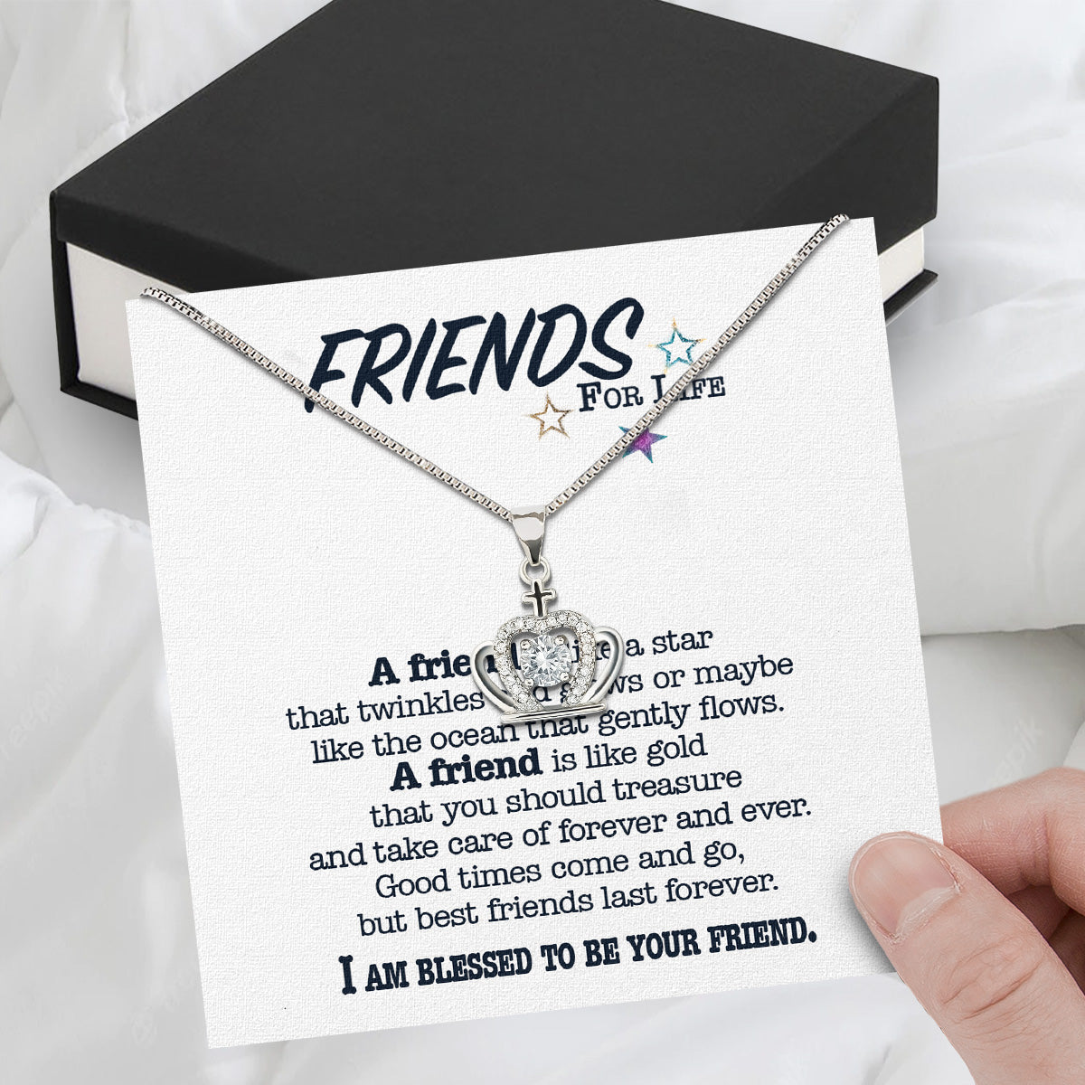 Best Friend Necklace - A Heartfelt Gift for Your Forever Friend - Larvincy