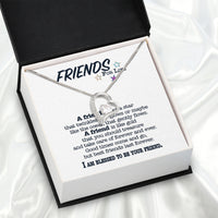 Thumbnail for Best Friend Necklace - A Heartfelt Gift for Your Forever Friend - Larvincy