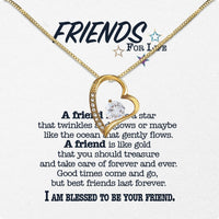 Thumbnail for Best Friend Necklace - A Heartfelt Gift for Your Forever Friend - Larvincy