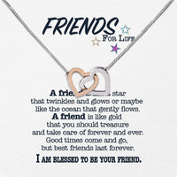 Thumbnail for Best Friend Necklace - A Heartfelt Gift for Your Forever Friend - Larvincy