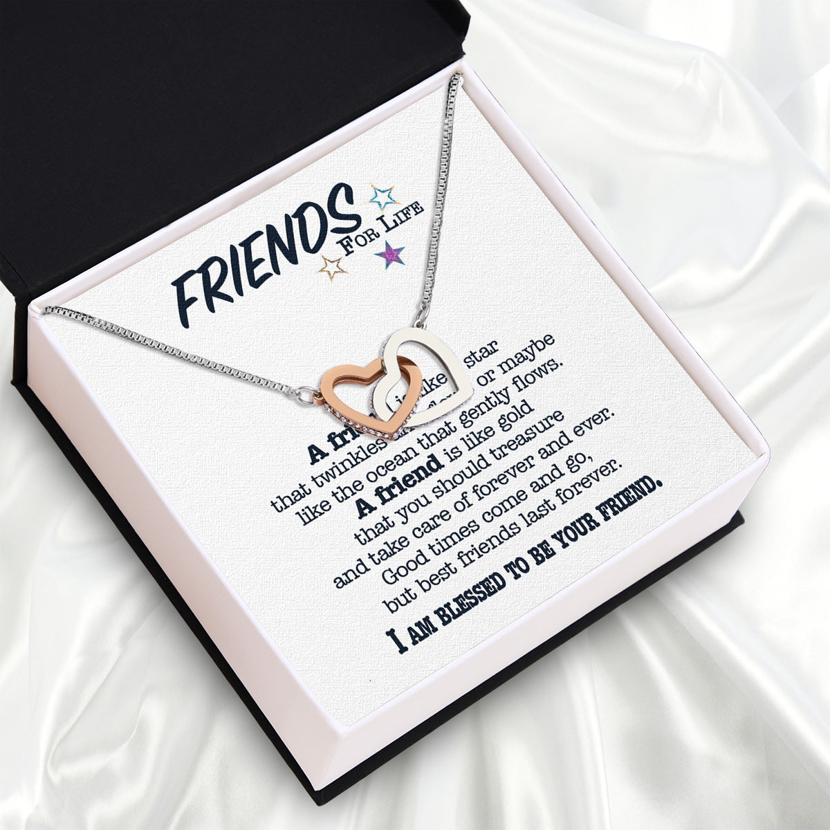 Best Friend Necklace - A Heartfelt Gift for Your Forever Friend - Larvincy