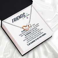 Thumbnail for Best Friend Necklace - A Heartfelt Gift for Your Forever Friend - Larvincy