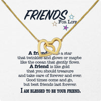 Thumbnail for Best Friend Necklace - A Heartfelt Gift for Your Forever Friend - Larvincy