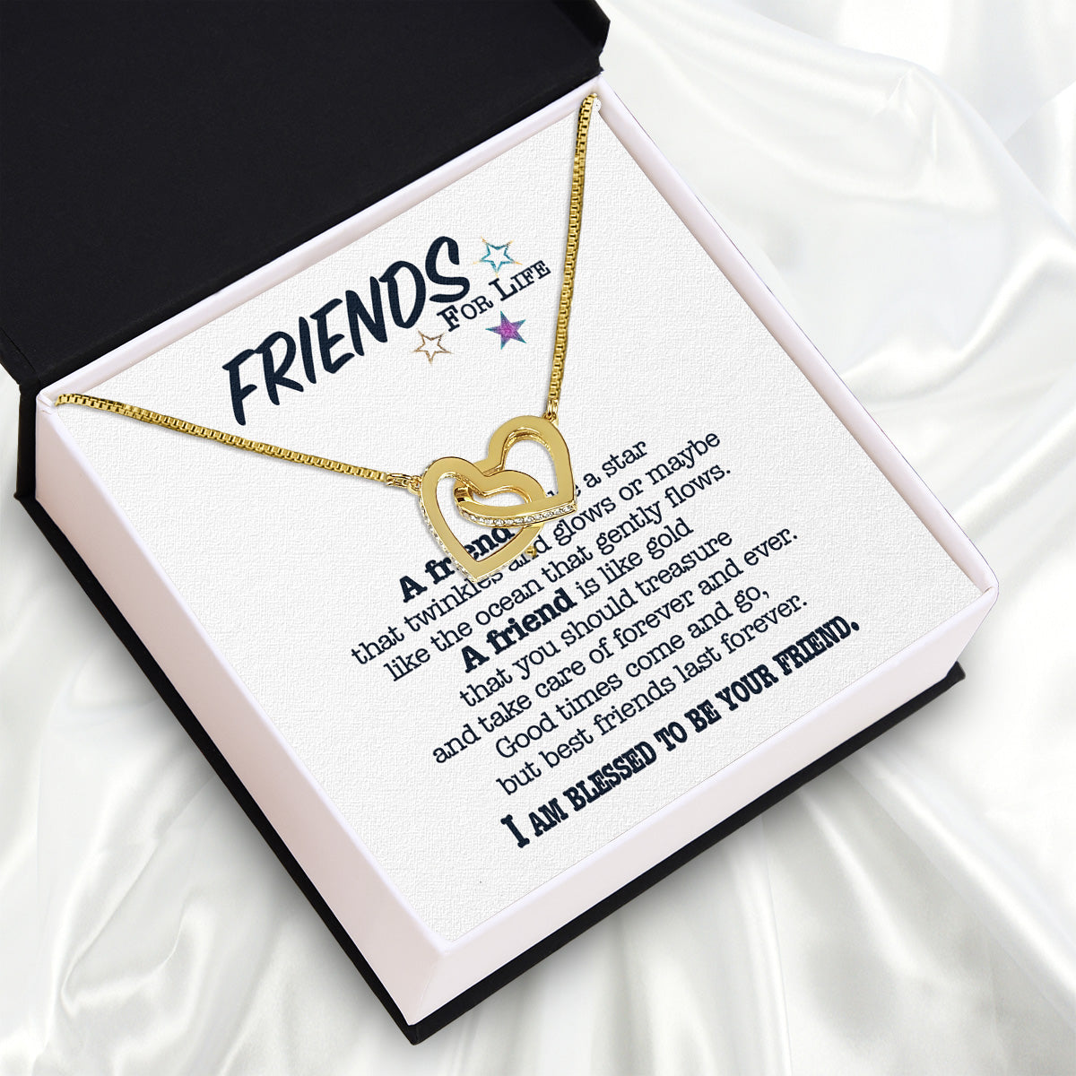 Best Friend Necklace - A Heartfelt Gift for Your Forever Friend - Larvincy