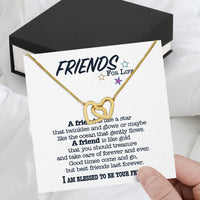 Thumbnail for Best Friend Necklace - A Heartfelt Gift for Your Forever Friend - Larvincy