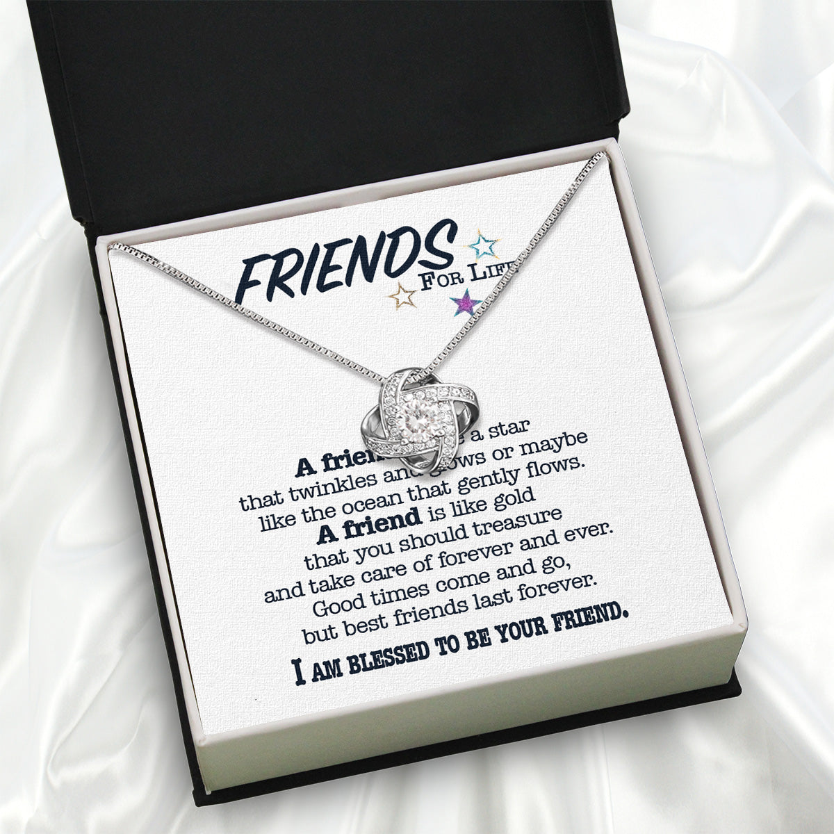 Best Friend Necklace - A Heartfelt Gift for Your Forever Friend - Larvincy