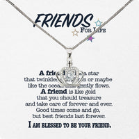 Thumbnail for Best Friend Necklace - A Heartfelt Gift for Your Forever Friend - Larvincy