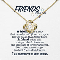 Thumbnail for Best Friend Necklace - A Heartfelt Gift for Your Forever Friend - Larvincy