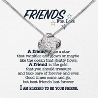 Thumbnail for Best Friend Necklace - A Heartfelt Gift for Your Forever Friend - Larvincy