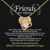 Best Friend Necklace - A Heartfelt Gift for Your Forever Friend - Larvincy
