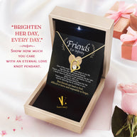 Best Friend Necklace - A Heartfelt Gift for Your Forever Friend - Larvincy