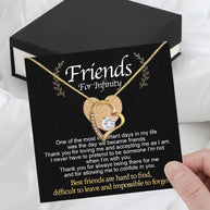Best Friend Necklace - A Heartfelt Gift for Your Forever Friend - Larvincy