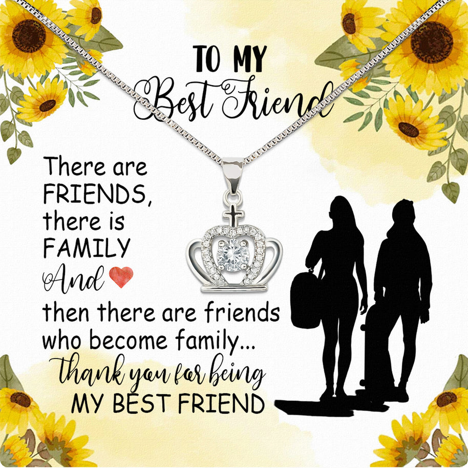 Best Friend Necklace - A Heartfelt Gift for Your Forever Friend - Larvincy