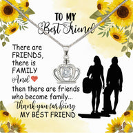 Best Friend Necklace - A Heartfelt Gift for Your Forever Friend - Larvincy