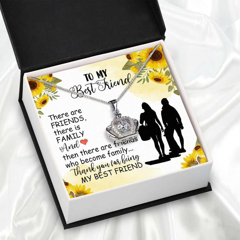 Best Friend Necklace - A Heartfelt Gift for Your Forever Friend - Larvincy