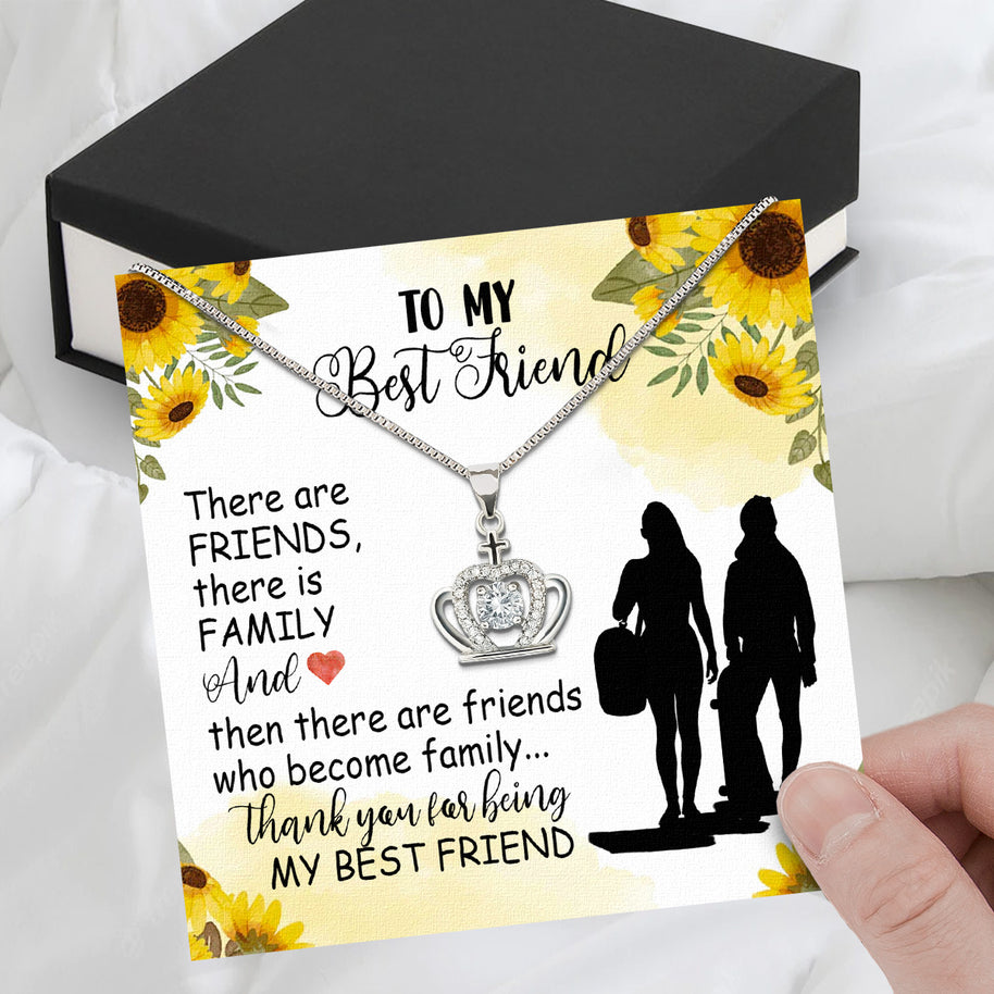 Best Friend Necklace - A Heartfelt Gift for Your Forever Friend - Larvincy