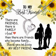 Best Friend Necklace - A Heartfelt Gift for Your Forever Friend - Larvincy