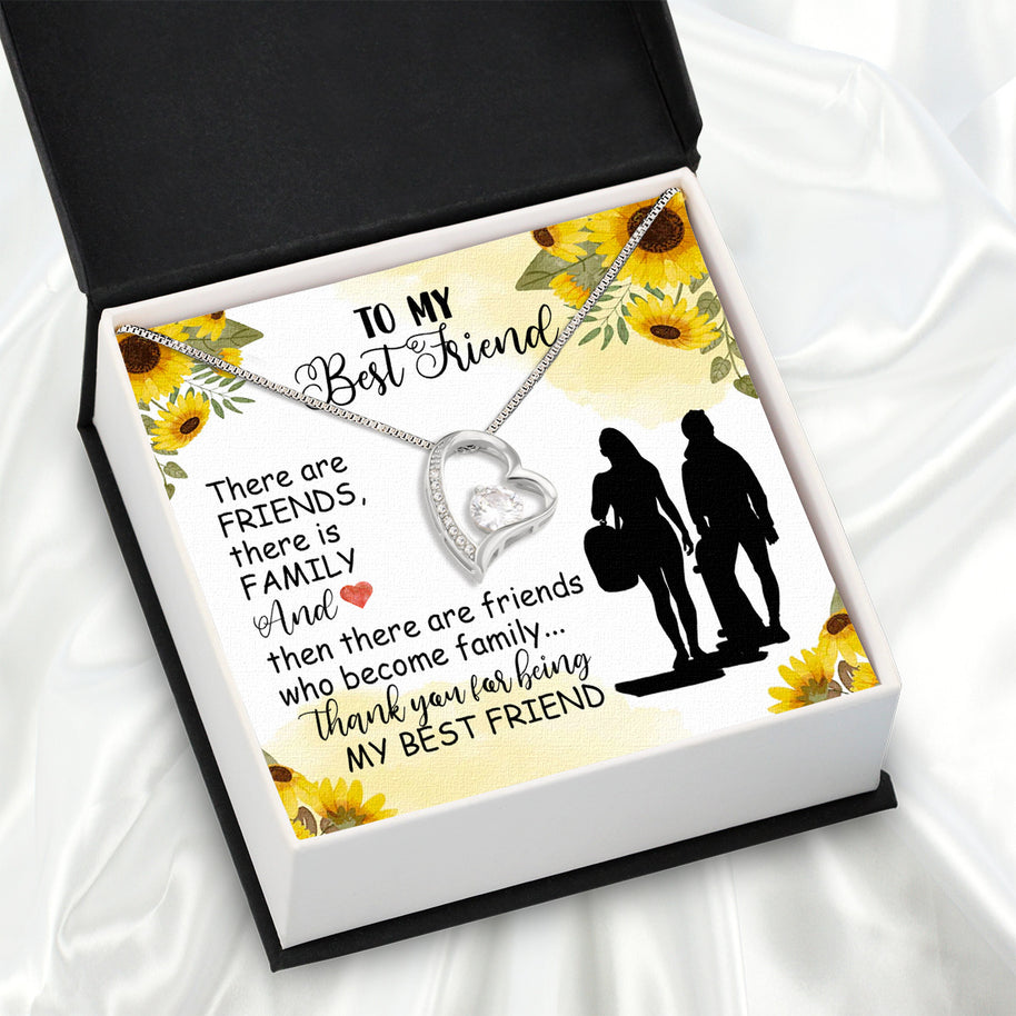 Best Friend Necklace - A Heartfelt Gift for Your Forever Friend - Larvincy