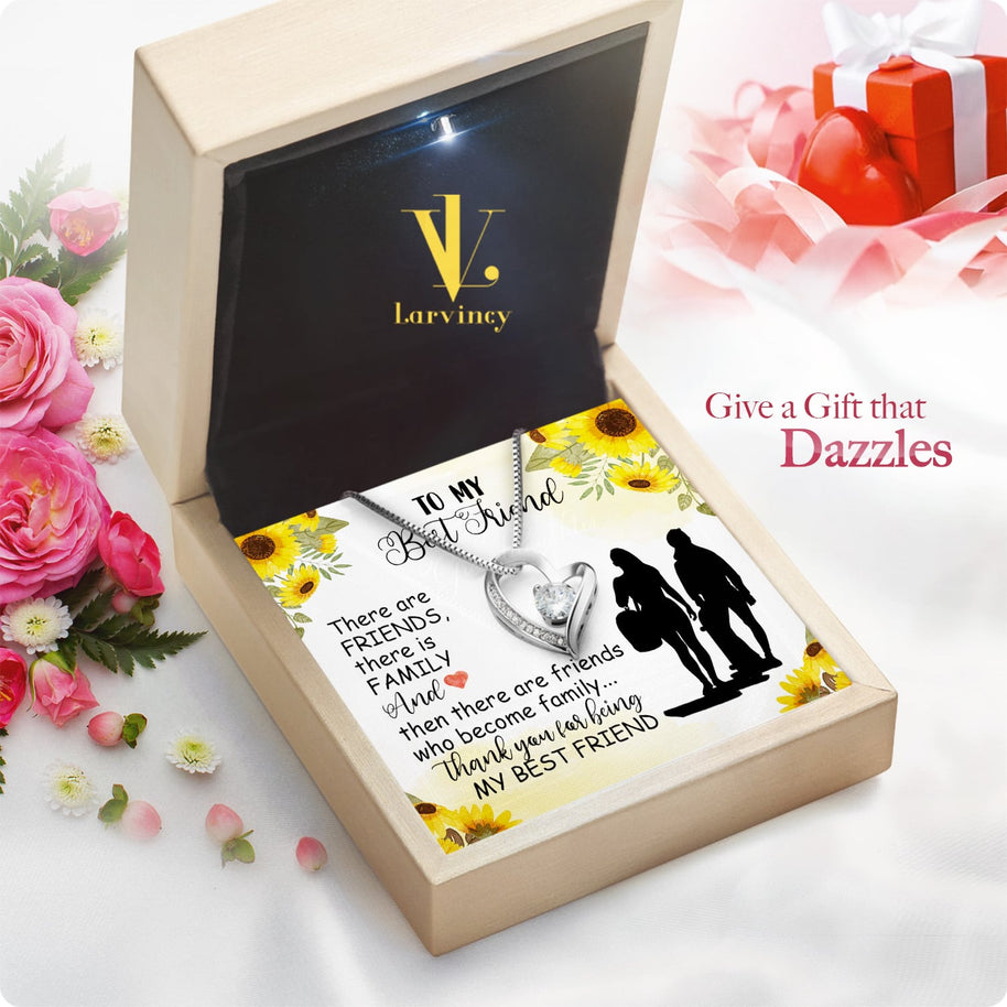 Best Friend Necklace - A Heartfelt Gift for Your Forever Friend - Larvincy