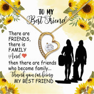 Best Friend Necklace - A Heartfelt Gift for Your Forever Friend - Larvincy