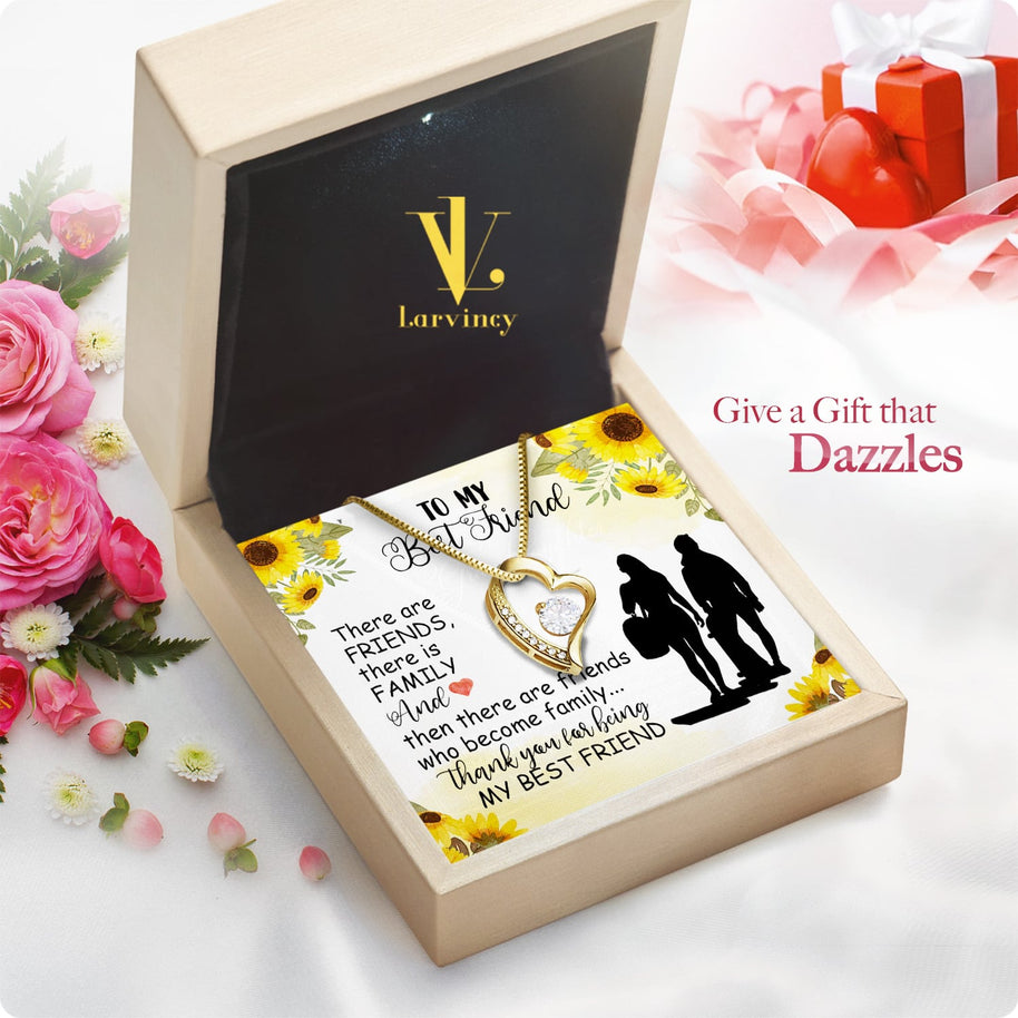 Best Friend Necklace - A Heartfelt Gift for Your Forever Friend - Larvincy
