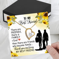 Best Friend Necklace - A Heartfelt Gift for Your Forever Friend - Larvincy