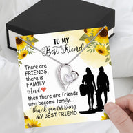 Best Friend Necklace - A Heartfelt Gift for Your Forever Friend - Larvincy