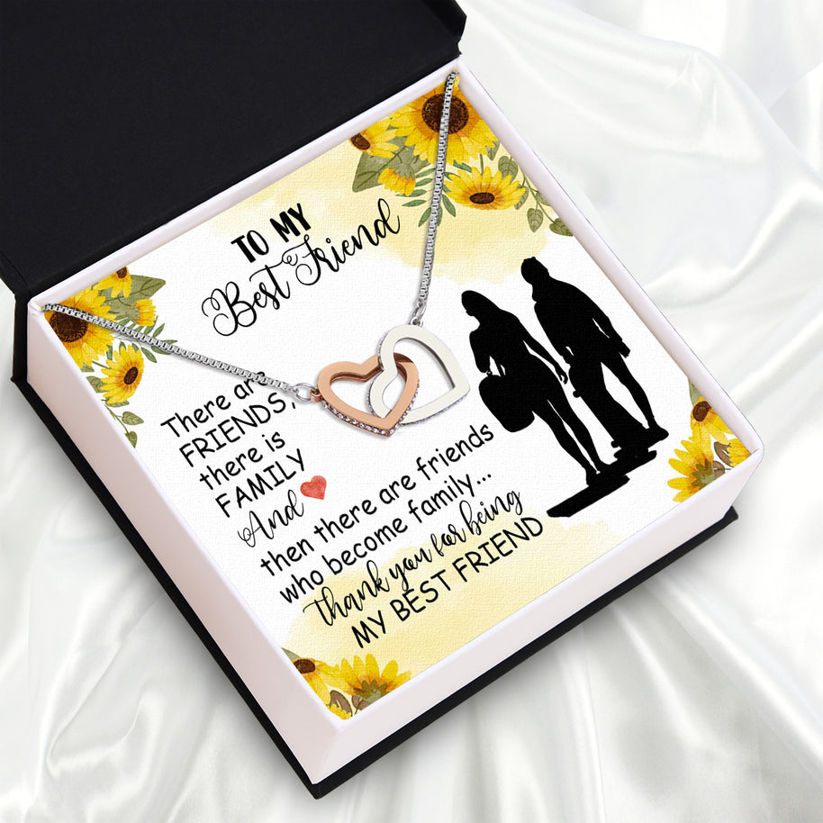 Best Friend Necklace - A Heartfelt Gift for Your Forever Friend - Larvincy