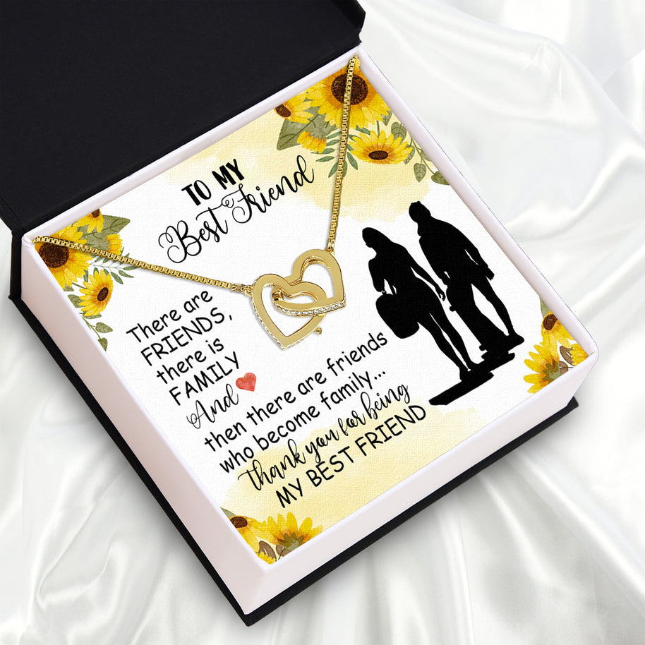 Best Friend Necklace - A Heartfelt Gift for Your Forever Friend - Larvincy