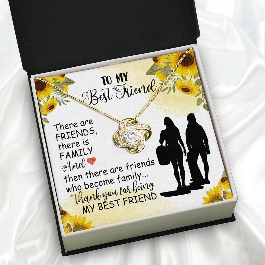 Best Friend Necklace - A Heartfelt Gift for Your Forever Friend - Larvincy