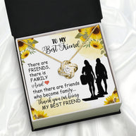 Best Friend Necklace - A Heartfelt Gift for Your Forever Friend - Larvincy