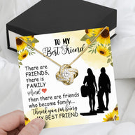 Best Friend Necklace - A Heartfelt Gift for Your Forever Friend - Larvincy