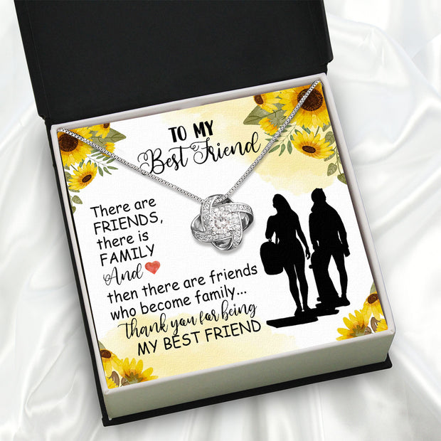 Best Friend Necklace - A Heartfelt Gift for Your Forever Friend - Larvincy