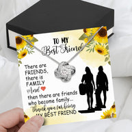 Best Friend Necklace - A Heartfelt Gift for Your Forever Friend - Larvincy