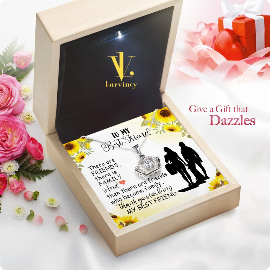 Best Friend Necklace - A Heartfelt Gift for Your Forever Friend - Larvincy