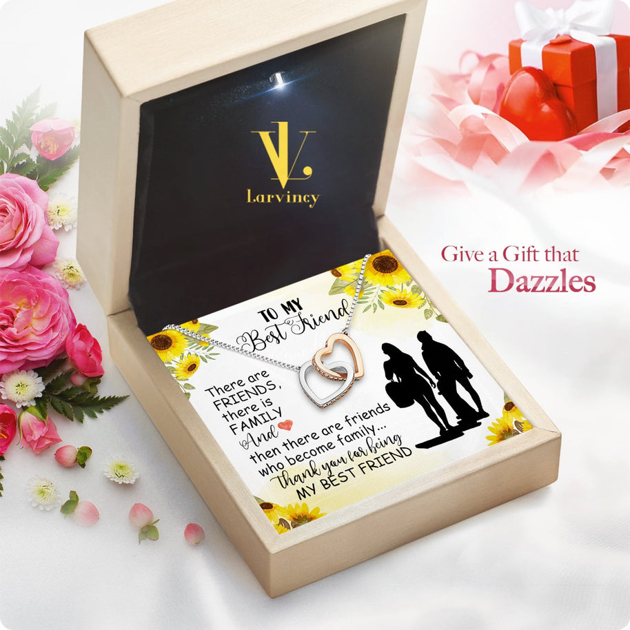 Best Friend Necklace - A Heartfelt Gift for Your Forever Friend - Larvincy
