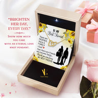 Best Friend Necklace - A Heartfelt Gift for Your Forever Friend - Larvincy