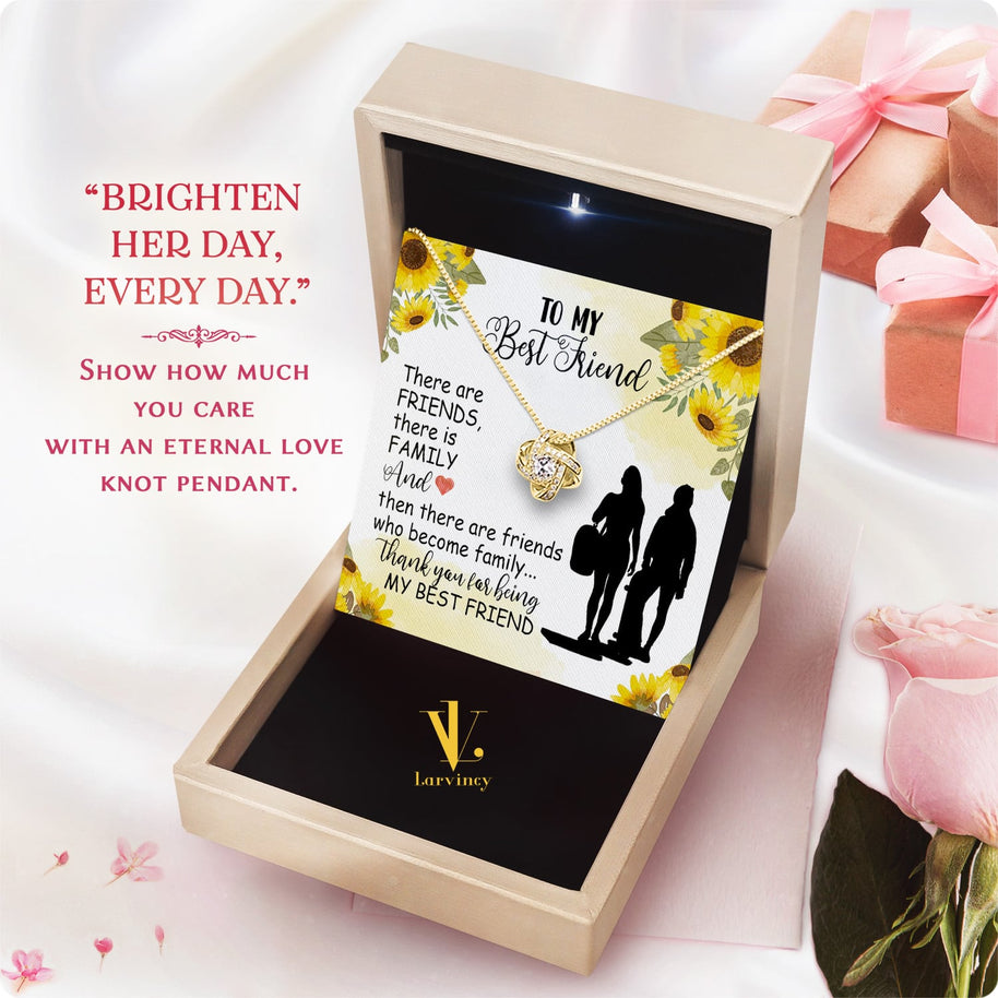 Best Friend Necklace - A Heartfelt Gift for Your Forever Friend - Larvincy