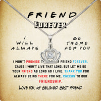 Thumbnail for Best Friend Necklace - A Heartfelt Gift for Your Forever Friend - Larvincy