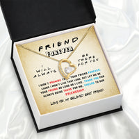 Thumbnail for Best Friend Necklace - A Heartfelt Gift for Your Forever Friend - Larvincy