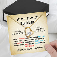 Best Friend Necklace - A Heartfelt Gift for Your Forever Friend - Larvincy