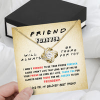 Thumbnail for Best Friend Necklace - A Heartfelt Gift for Your Forever Friend - Larvincy