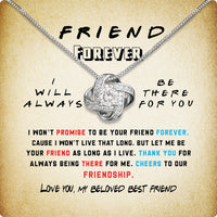 Thumbnail for Best Friend Necklace - A Heartfelt Gift for Your Forever Friend - Larvincy